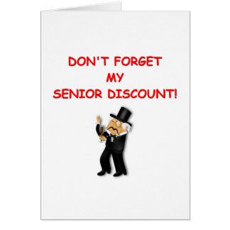 Senior Discount Cards, Senior Discount Card Templates, Postage ...