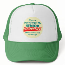 SENIOR DISCOUNT Hat