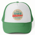 Senior Discount Hat