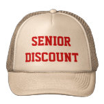 Senior Discount Hat