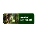Senior Discount! labels stickers Old Redwoods