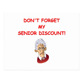 Senior Discount Cards | Zazzle
