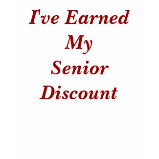 Senior Discount shirt
