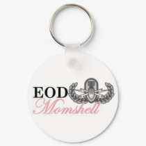 Senior eod badge momshell keychains by FawkesDesigns Senior eod badge momshell keychains