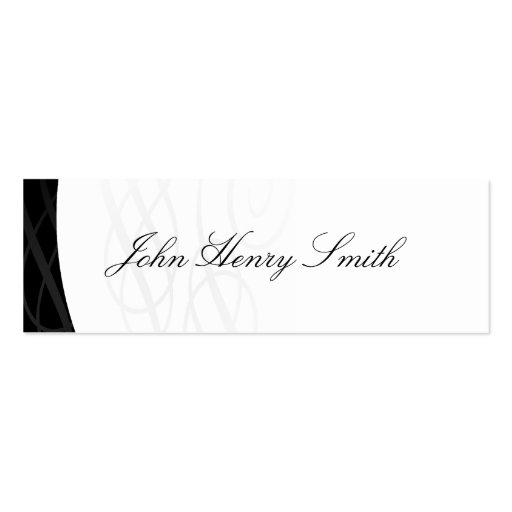 Senior High Graduation Name Card Business Card Templates (front side)