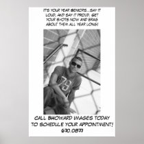 senior marketing poster
