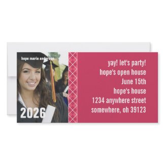 Senior Pictures - 2010 Graduation Invitation photocard