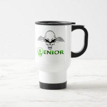 Senior - Skull Wings Coffee Mug