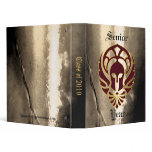 Senior Spartan Warrior Class Of Graduation Binder