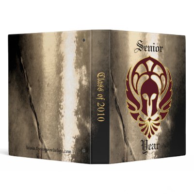 our senior spartan warrior quot class of quot graduation binder can be customized with your choice of wording