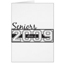Seniors 2009 cards
