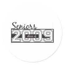 Seniors 2009 stickers by spiritshop Seniors 2009 stickers