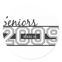Seniors 2009 stickers by spiritshop Seniors 2009 stickers
