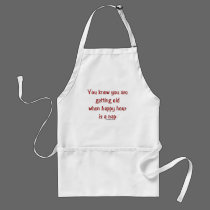 Senior's Happy Hour aprons
