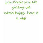 Senior's Happy Hour t-shirts
