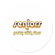 Seniors Party With Class of 2009 Design stickers by angela65 Seniors Party With Class of 2009 Design stickers