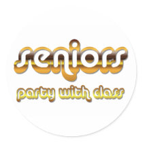 Seniors Party With Class of 2009 Design stickers by angela65 Seniors Party With Class of 2009 Design stickers