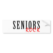 Seniors Rock bumper stickers