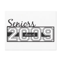 Seniors Signature Card postcards
