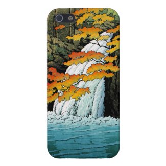 Senju Waterfall, Akame. Hasui Kawase waterscape Case For iPhone 5