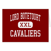 Señor Botetourt - Cavaliers - alto - Daleville Felicitaciones