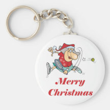 Señora Claus de TennisChick Llaveros