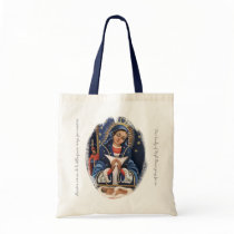 Señora de la Altagracia Bolso de Tela Canvas Bag
