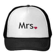 Señora - mitad de Sr. y señora sistema Gorros Bordados