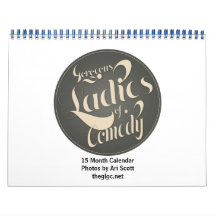 Señoras magníficas de la comedia calendario de 15 
