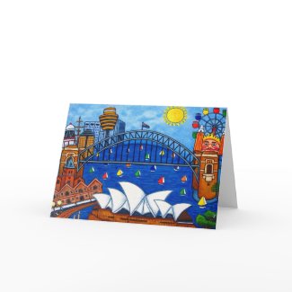 Sensational Sydney Greeting Card card