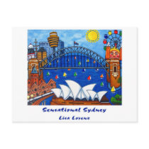 Sensational Sydney Post Card postcards