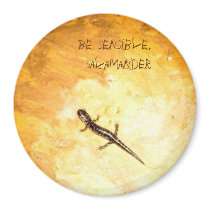 Sensible Salamander magnet