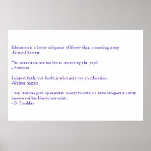Sensible Sayings Poster