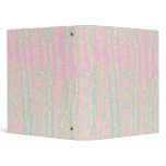 Sensual Rainbow Wave Pattern Binder