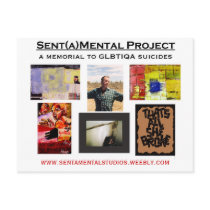 Sent(a)Mental Project Postcards by webyseto Sent(a)Mental Project Postcards