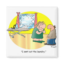 Sent Out Laundry magnets