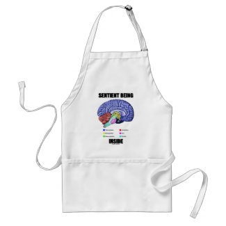 Sentient Being Inside (Anatomical Brain) Aprons