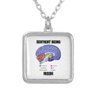 Sentient Being Inside (Anatomical Brain) Jewelry