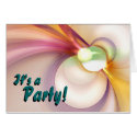 Sentiment of Kenetic Pastels - Party cards by kklawiter Sentiment of Kenetic Pastels - Party cards