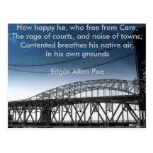 Sentimental Bridge Postcard