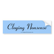 "Sentimental" bumper sticker