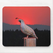 SENTINEL AT SUNSET MOUSEPAD
