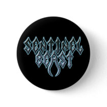 Sentinel Beast Round Button by sentinelbeast Sentinel Beast Round Button