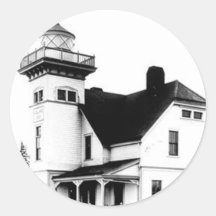 Sentinel Island Lighthouse 2 Stickers