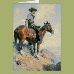 Sentinel of the Plains Greeting Card
