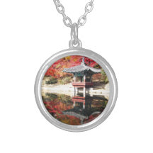 Seoul Autumn Japanese Garden Necklace
