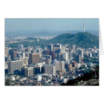 Seoul, South Korea Card