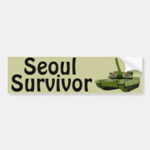 Seoul Survivor Bumper Stickers