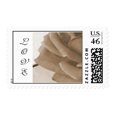 Sep-FLower, LOVE Postage Stamps by SimoneS2
