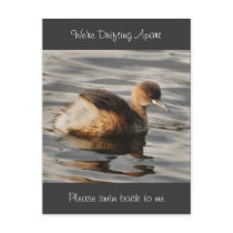Separation & estranged relationship cards post card